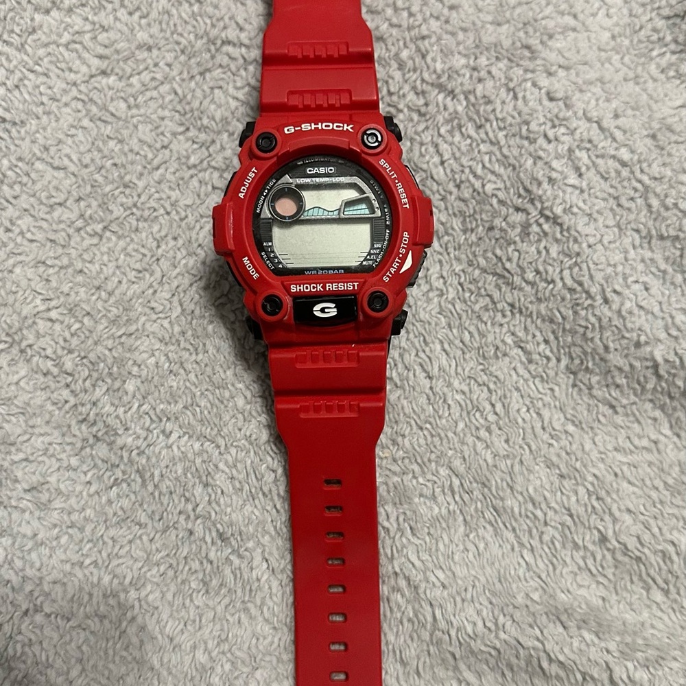 Casio G-Shock Red Watch